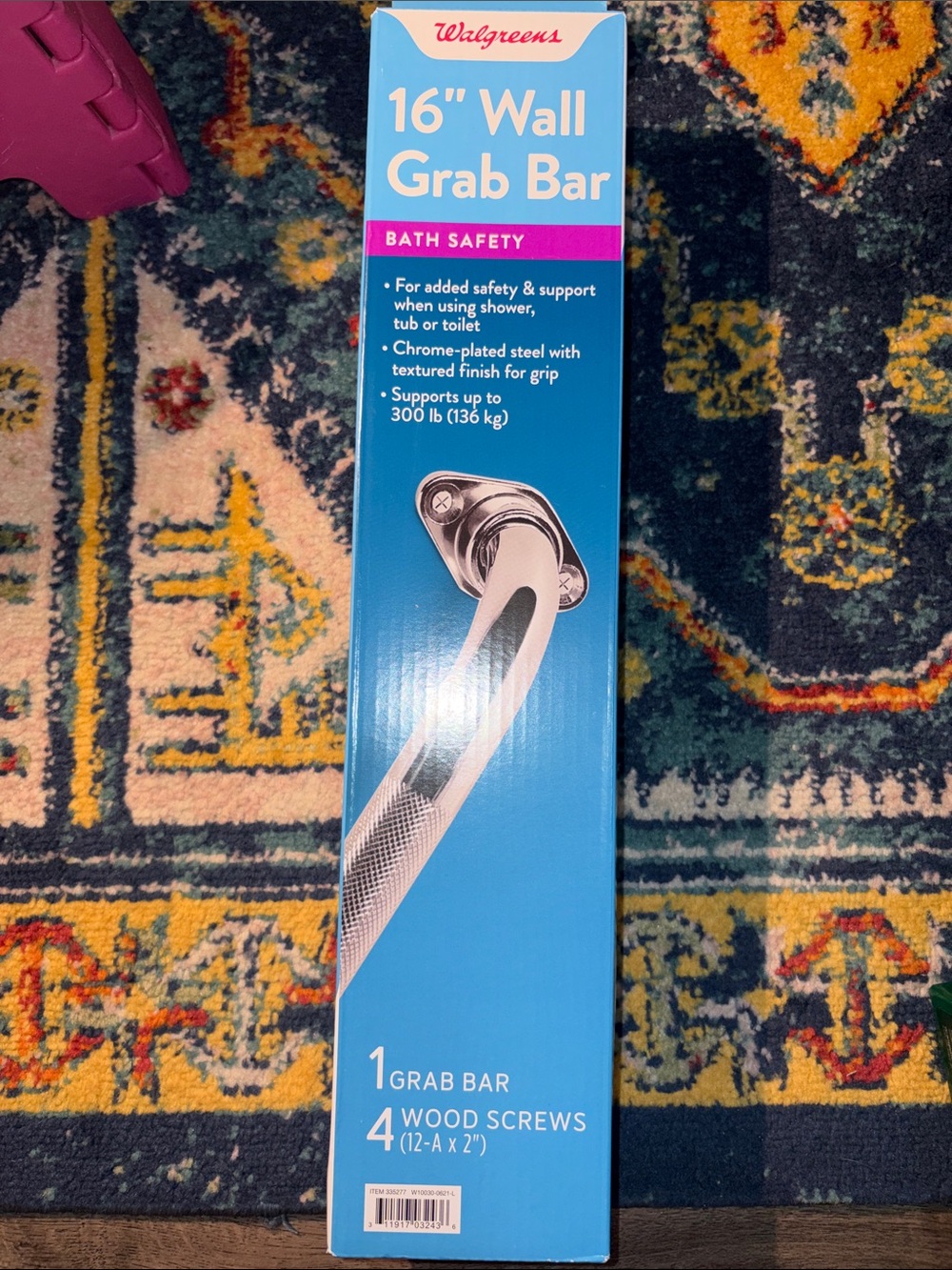 🌴Walgreens Safety Wall Grab Bar 16"